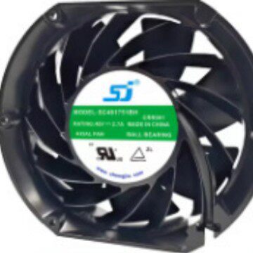 SJ/直流风机 SC481751BH2 48V暴力17CM大风量散热风扇SC481751BS1