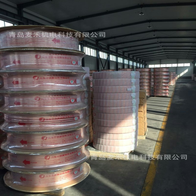 山东中佳TP2紫铜管空调铜管硬态直管中央空调家用空调连接管图片