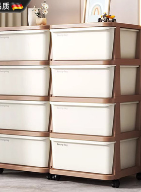 德国家用儿童衣服收纳柜抽屉式客厅零食柜床头柜多层储物柜玩具柜