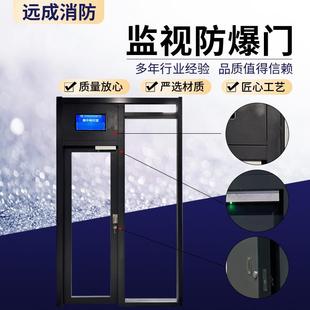 工业双开气密隔音防爆门 监狱监视防爆门 银行密闭门
