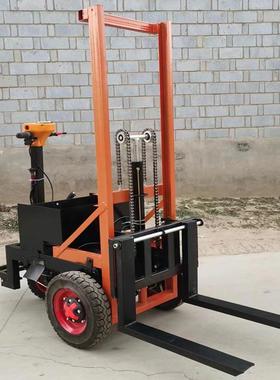 站驾式堆0高叉车降全电动20/50239KG升堆0垛车倾斜托盘升高搬运车