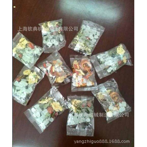 菊花八茶袋泡茶包装机全 自动拼配茶装机 红枣枸659杞宝包茶包装