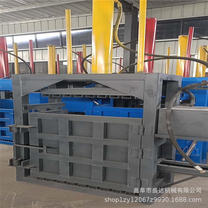 油漆桶压扁机 式纸箱硬SD-DBJ壳立打包机价格液 多功能压打纸捆机