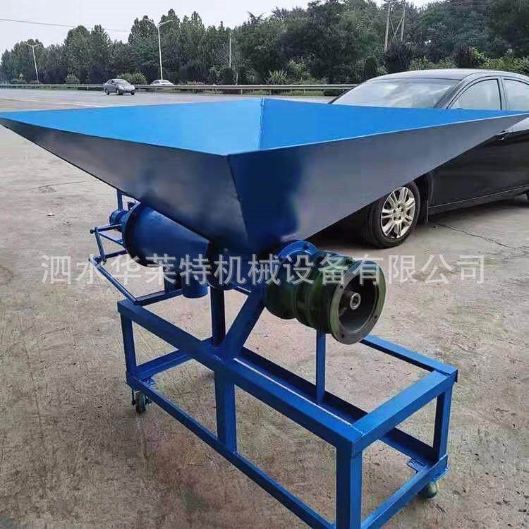 豆渣酒脱水机食堂餐泔水固糟液分离QKM厅机两相电鸭粪便干湿分猪