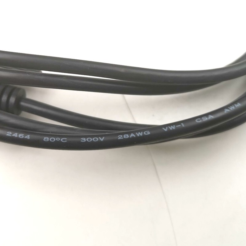 DB9串口延长线 DB9公转母纯铜线 RS232直连线 公转母延长线带磁环