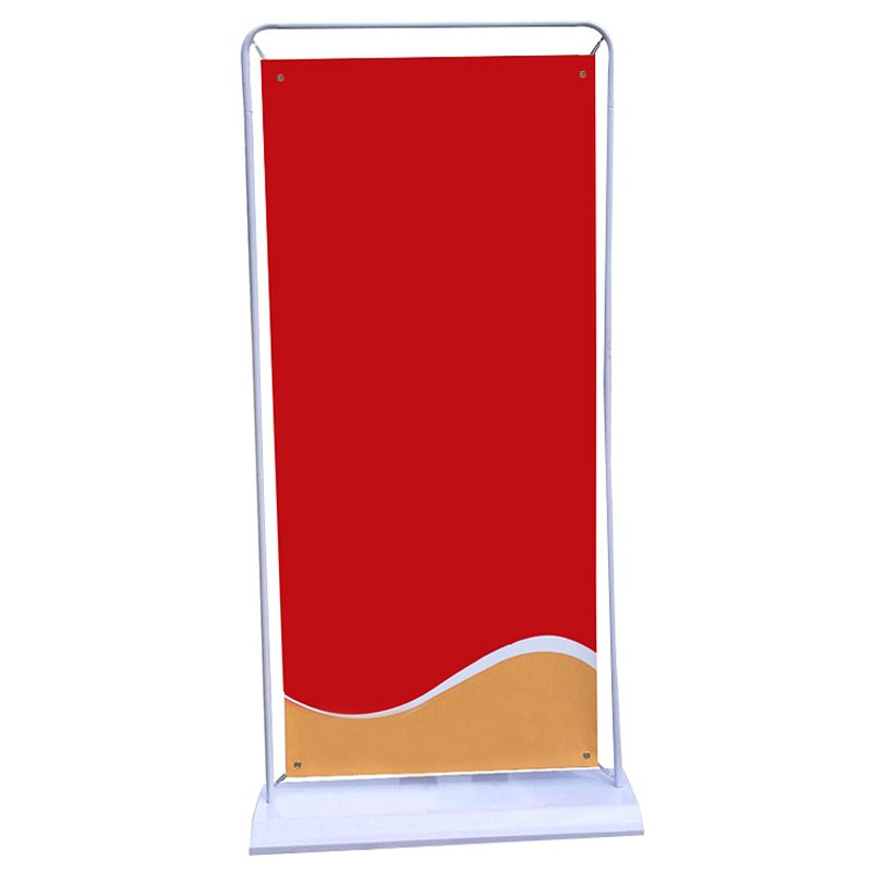 铁质门型架80 180注水门式易拉宝立式落地展示架海报定制120 200