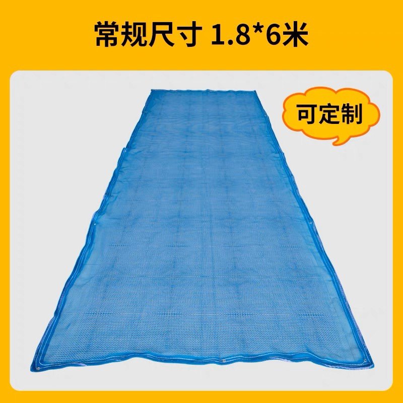 蓝色安全网建筑密目网海水蓝天蓝色外墙鹰架阻燃防火工地防护网