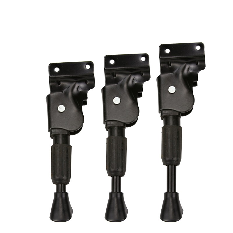 代驾车双孔固定脚撑14寸12寸车折叠车锂电车支架边撑脚架侧支撑架