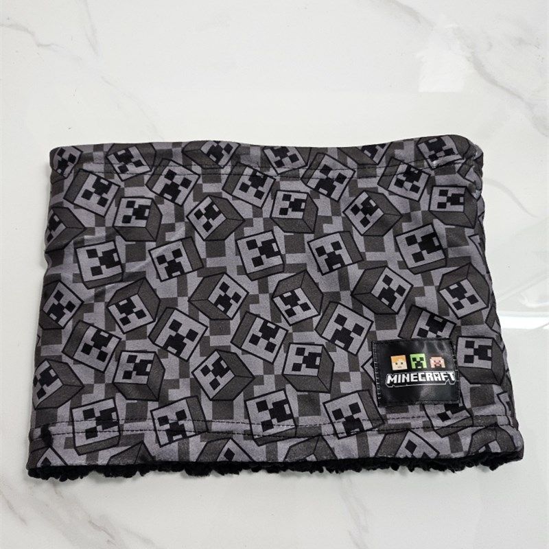 英单我的世界冬款儿童男女童小中大童苦力怕珊瑚绒围脖保暖围巾,童装/婴儿装/亲子装,围巾,淘宝优惠券,粉丝福利购,淘宝优惠卷