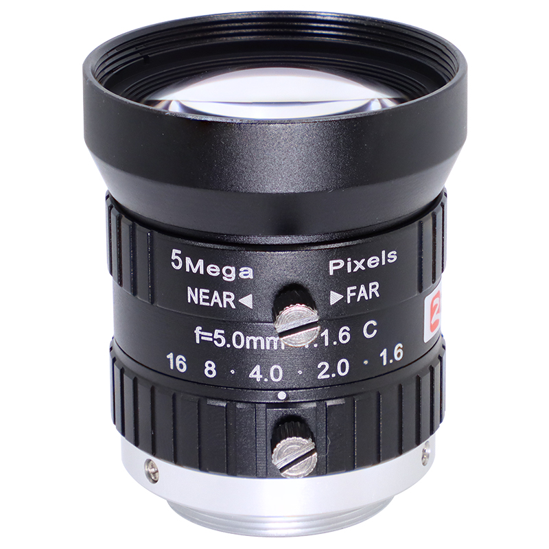 工业相机镜头5mm 500万定焦镜头C口工业镜头机器视觉缺陷检测包邮