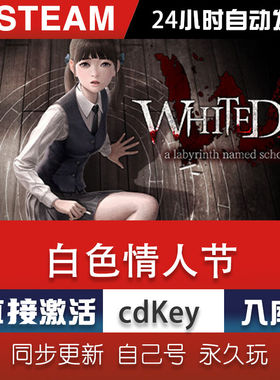 steam白色情人节激活码CDKey在线电脑单机游戏兑换码入库