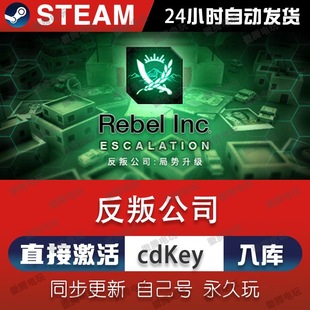 反叛公司 steam激活码cdkey在线PC电脑游戏入库全球区兑换码永久