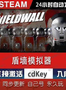 盾墙模拟器steam激活码cdkey在线电脑游戏正版兑换码 Shieldwall