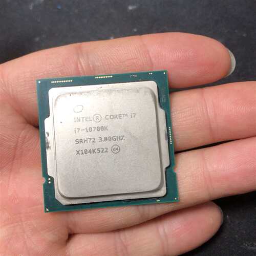 维修Intel i7-10700K处理器，8核16线程，3.8G议价