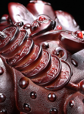 八方来财招财金蟾摆件办公室收银前台装饰品旺财蟾蜍店铺开业礼品