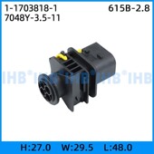 3.5 汽车防水连接器 7048Y 接插件端子 对插车用公母线束