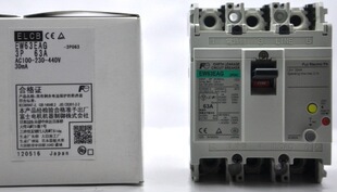 富士漏电断路器EW100EAG 2P 60A 63A 75A 100A  30MA 100MA 200MA