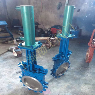 刀闸阀 液动明杆刀闸阀 铸钢液动对夹式 16C DN250 PZ773X