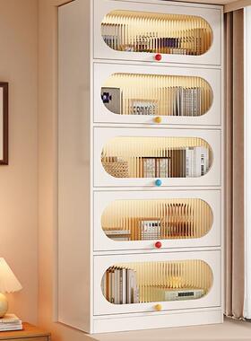 飘窗柜空间利用置物柜卧室阳台防晒储物放窗台书架小书柜收纳柜子