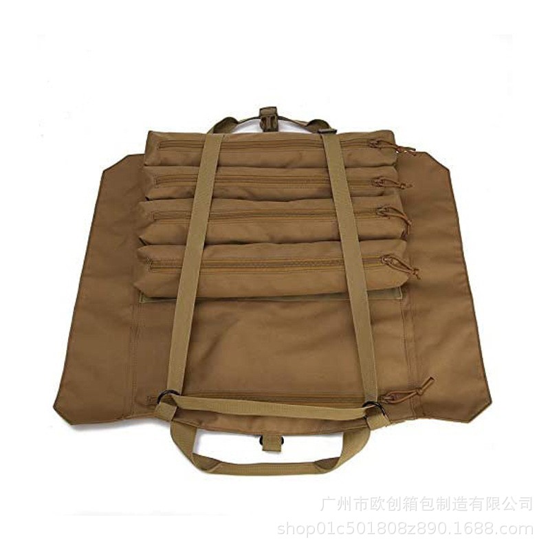欧美便携式可折叠耐用汽修大容量电工工具包多功能汽车靠背收纳袋