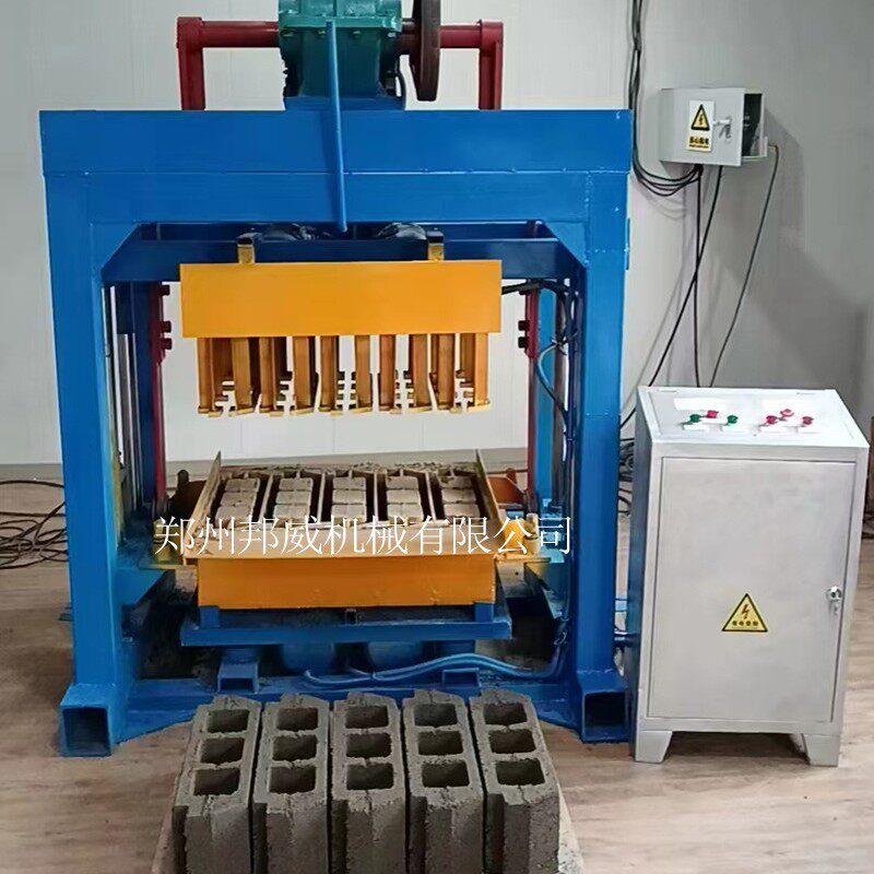 厂家水泥砖机4-40料斗空心制砖机全自动水泥砌块机压砖机器