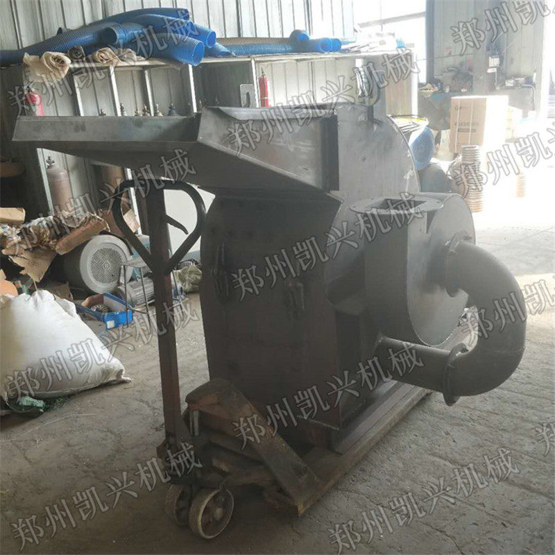 凯兴600型核桃壳粉碎机花生壳木材板皮破碎机
