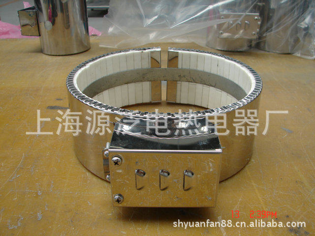 厂家订置陶瓷加热圈不锈钢注塑机挤出机加热器电热圈发热圈