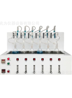 AW-600S水质硫化物酸化吹气仪水质硫化物测定6位硫化物酸化吹气仪