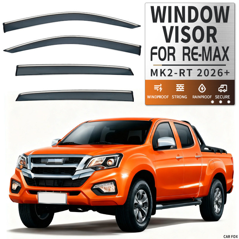 适用于五十铃RE-MAX晴雨挡雨遮阳板ISUZU RE-MAX Window visor
