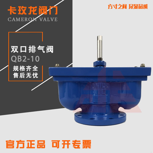 QB2-10 厂家直销 复合式双口排气阀 法兰双口排气阀 DN50-200