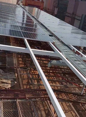 惠州晶天445W太阳能供电板办公楼光伏发电常规多主栅半片A级组件