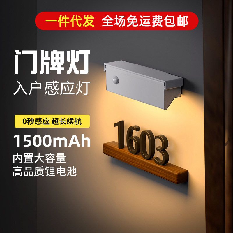 入户门感应充电氛围壁灯