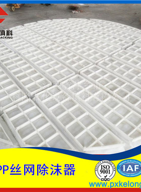 [厂家直销]PP丝网除沫器塑料丝网除雾器化工填料