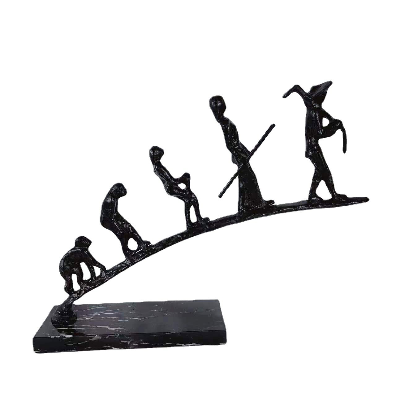 新中式客厅电视柜创意工艺品大理石人物起源进化书桌摆件,电子元器件市场,电线扎带/束线带,淘宝优惠券,粉丝福利购,淘宝优惠卷