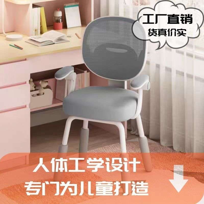 多功能儿童学习椅可升降调节家用幼儿坐姿靠背凳子小学生书桌椅子