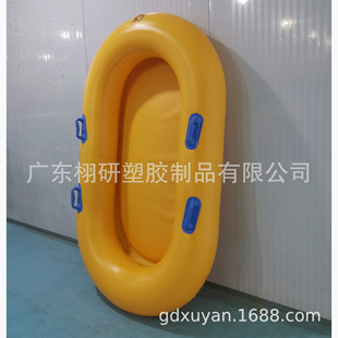水上乐园专用皮筏滑具充气筏子皮划艇加厚滑水圈双人充气船厂家