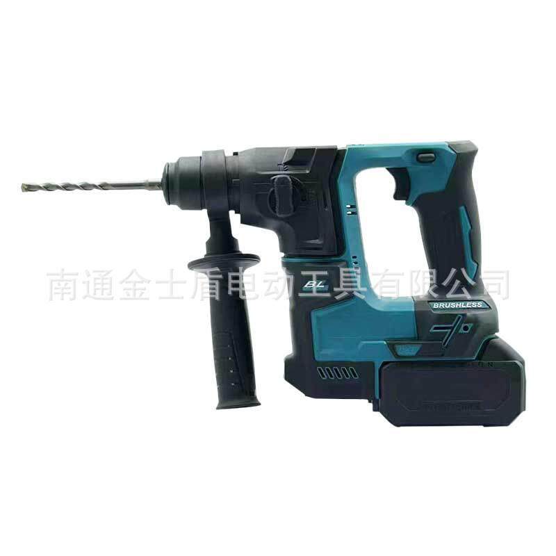 轻型锂电两用电锤轻巧便携强劲动力冲击钻孔双功能人体工学设