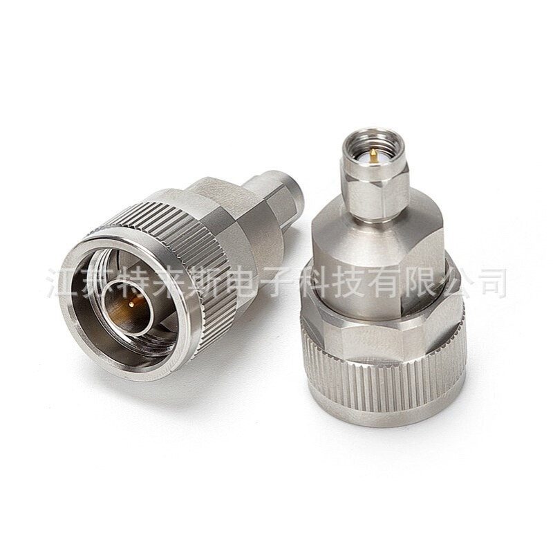 N公转SMA公 N/SMA-JJ 18G 驻波比1.2 不锈钢钝化 测试转接器