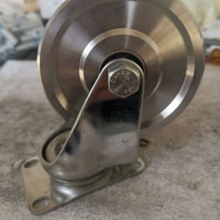 不绣钢脚轮.中型万向轮.餐具车脚轮，手推平板脚轮.不绣钢刹车轮