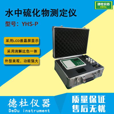 供应YHS-P型水中硫化物测定仪 水质快速分析仪