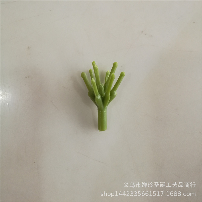 仿真花塑料配件 仿真绣球花叉位配件 塑料小九叉 人造花塑料叉子