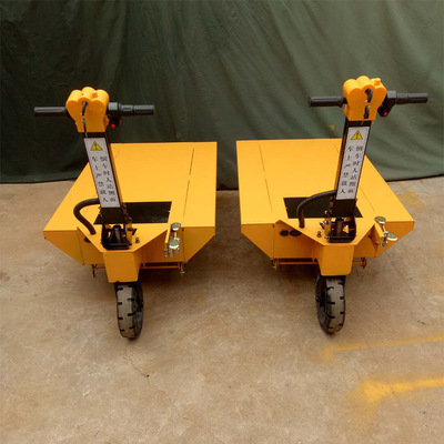 建筑工地运输三轮平板车 电动三轮平板车 狭小场地电动手推车