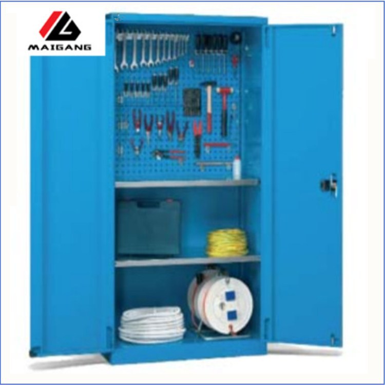 麦冈加厚双层双门工具柜