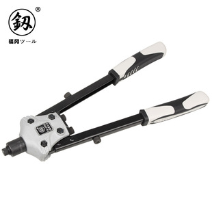 供应福冈工具家用拉铆枪超省力手动铆钉枪双把手打丁卯钉枪