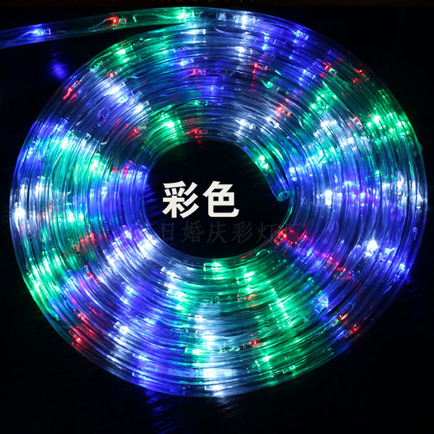 东塍彩虹管led圆二线32灯1米工程专用户外装饰防水灯带造型灯带