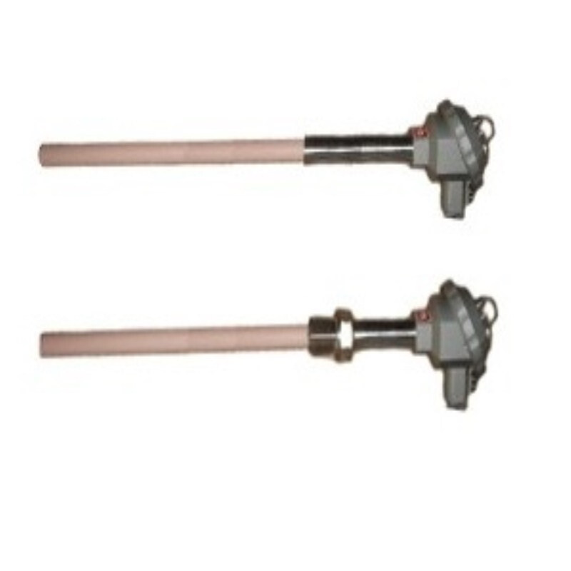 耐腐酸耐高温钢铁玻璃厂WRP-130 S型刚玉铂铑热电偶