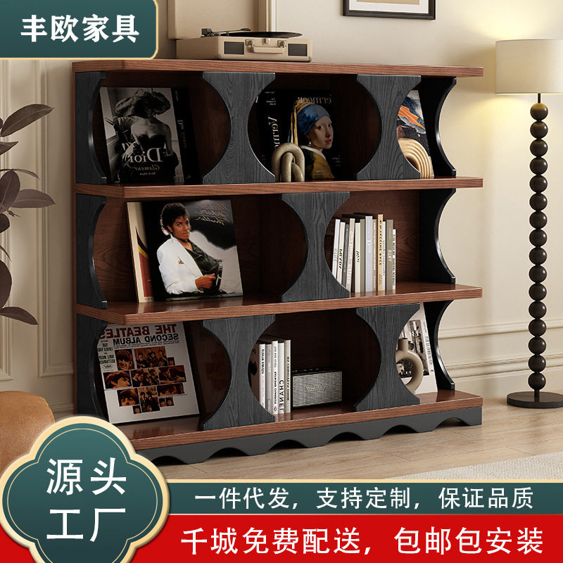 中古风实木装饰柜客厅玄关