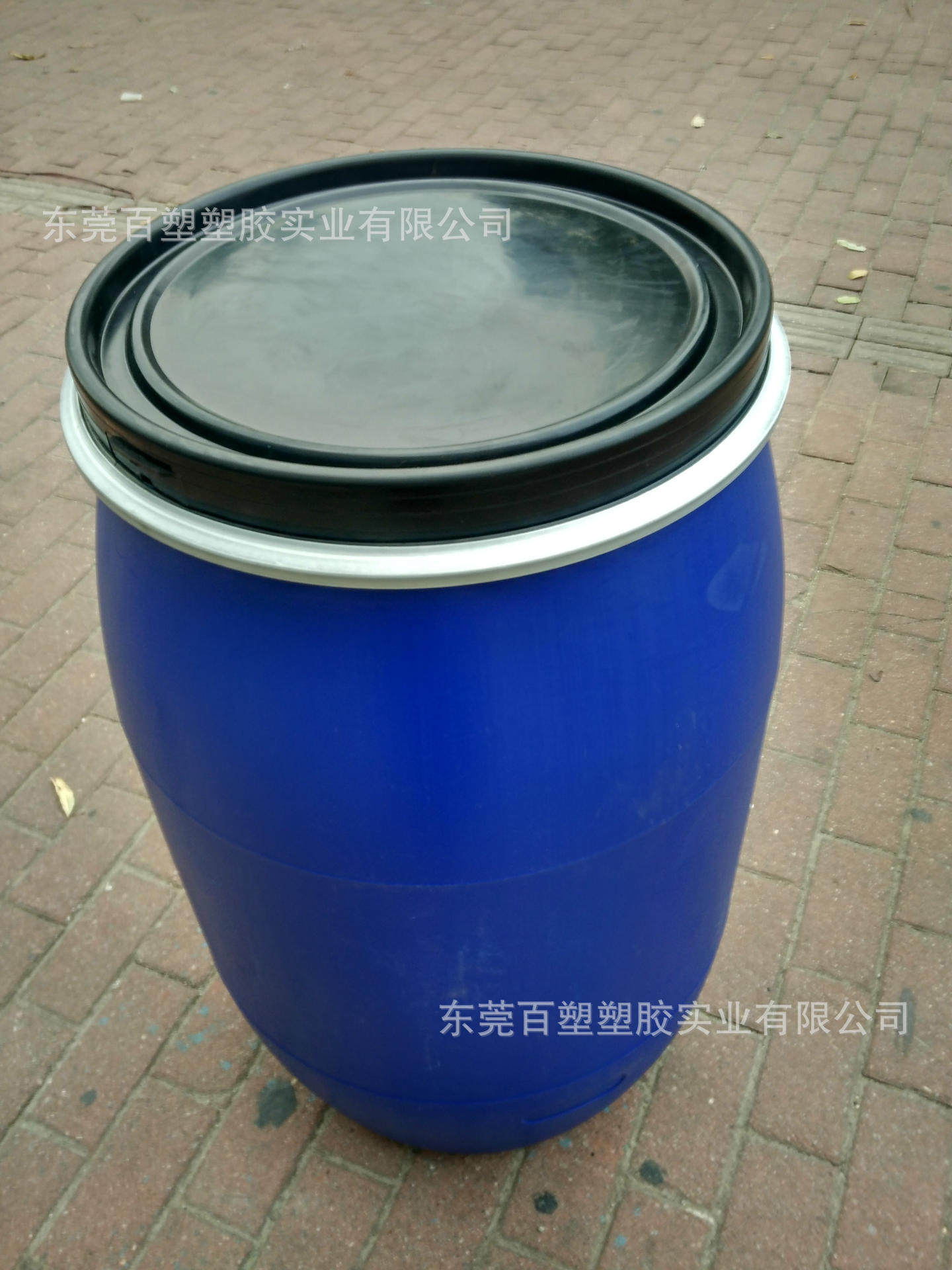厂家直销200L升大口塑料桶化工桶油桶胶桶200KG公斤铁箍桶抱箍桶