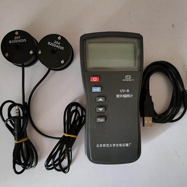 北师大UV-B紫外辐照计手持式双通道数字紫外照度计