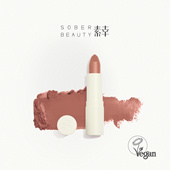 SOBER BEAUTY素幸口红哑光植物自然唇部裸色有机彩妆复古柔雾